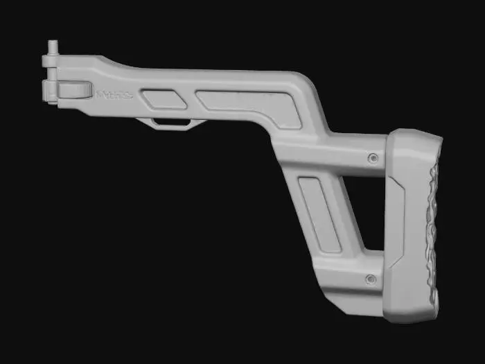 3D model for Obsidian Arms Kriss Vector Stock