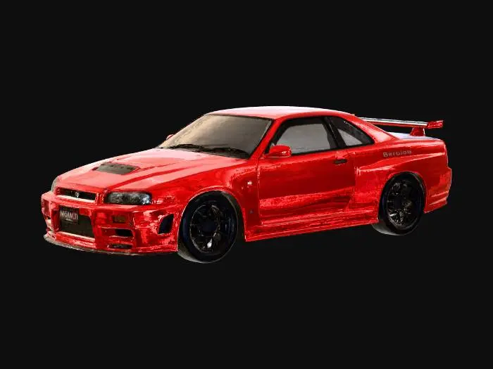 3D model for 1999 Nissan Skyline GT-R Nismo JDM