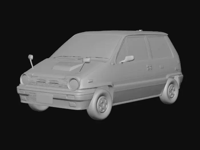 3D model for Honda City Turbo JDM