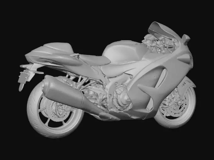 3D model for 2026 Suzuki Hayabusa 1340cc Special Edition