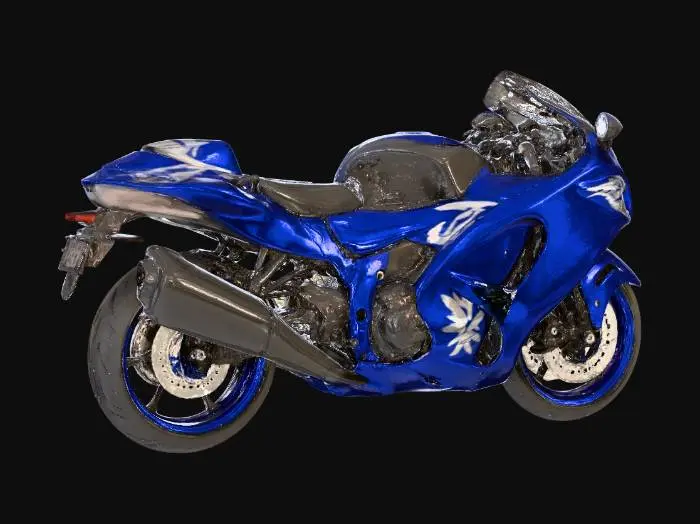 3D model for 2026 Suzuki Hayabusa 1340cc Special Edition