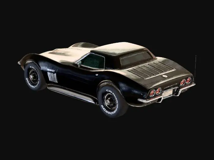 3D model for 1970 Chevrolet Corvette Stingray