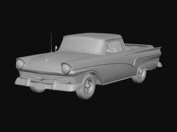 3D model for 1959 Ford Ranch Base