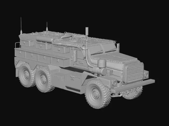 3D model for Cougar CAT II A1 MRAP