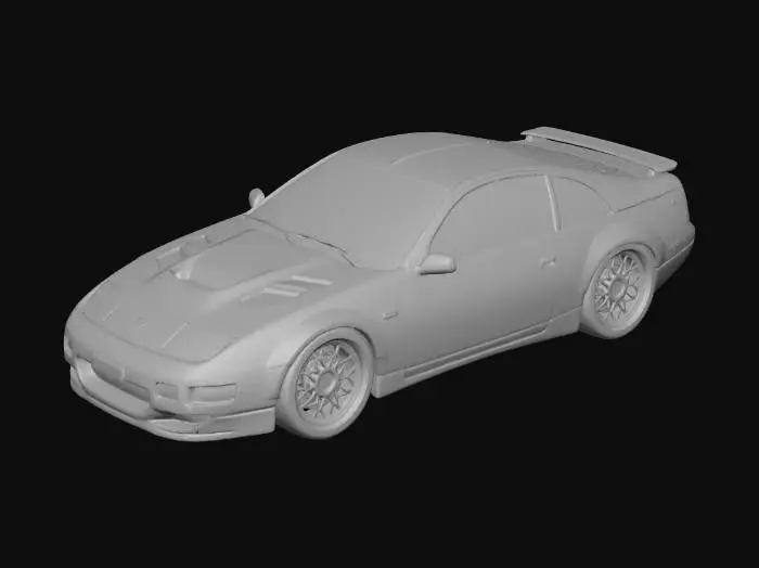 3D model for 1990 Nissan 300ZX TT