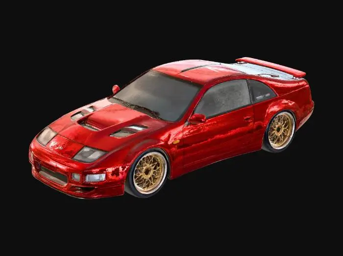 3D model for 1990 Nissan 300ZX TT