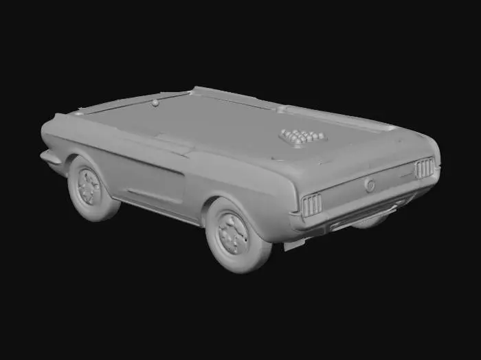 3D model for Mustang Pool Table
