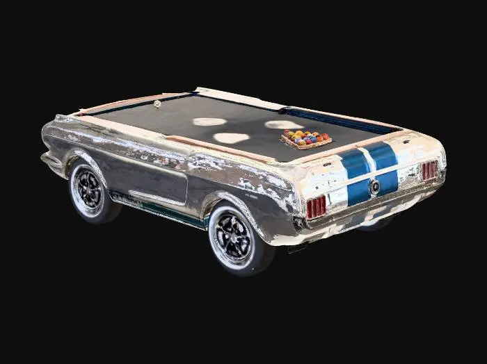 3D model for Mustang Pool Table