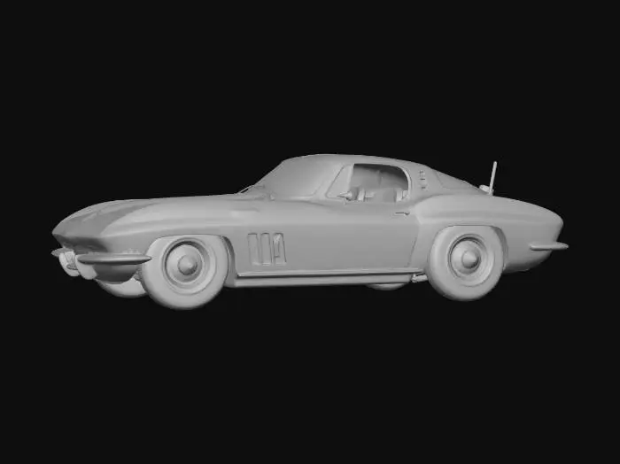 3D model for 1965 Chevy Corvette Stingray