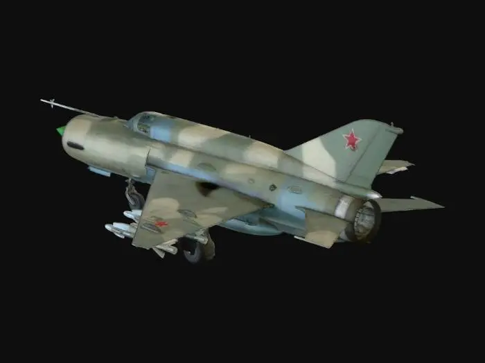 3D model for MiG-21bis Desert Hunter