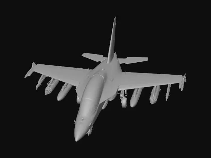 3D model for Yak 130 Jet Fighter