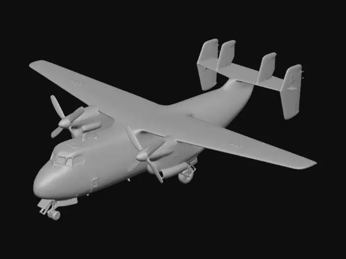 3D model for Grummen C2-A Greyhound