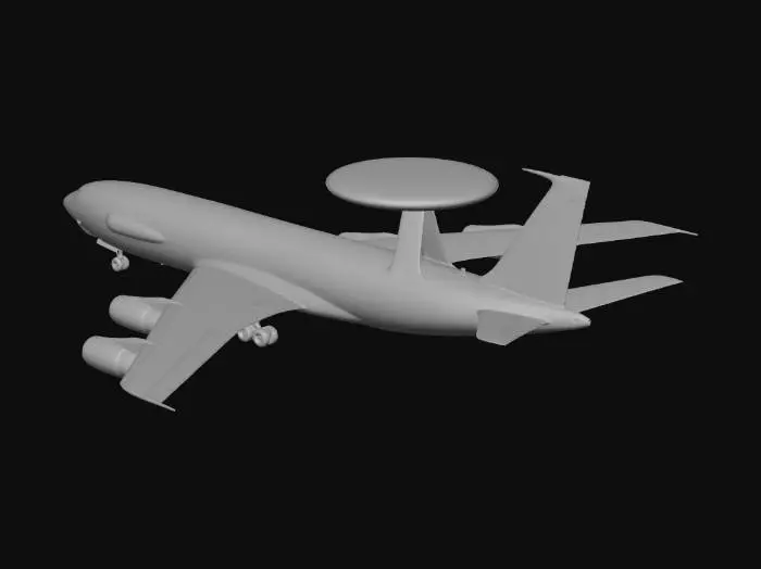 3D model for E-3 AWACS Sentry