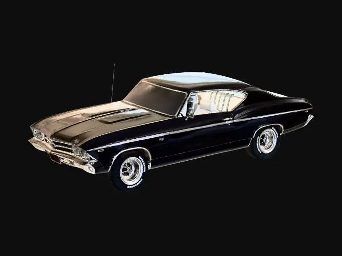 3D model for 1969 Chevelle SS 396