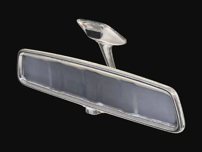 3D model for Classic Car Chrome Rearview Mirror