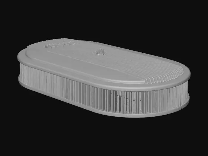 3D model for Holley Vintage Series Air Cleaner Assembly