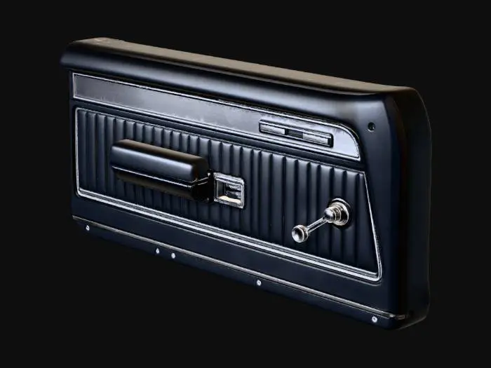 3D model for Classic Car Driver Door Panel