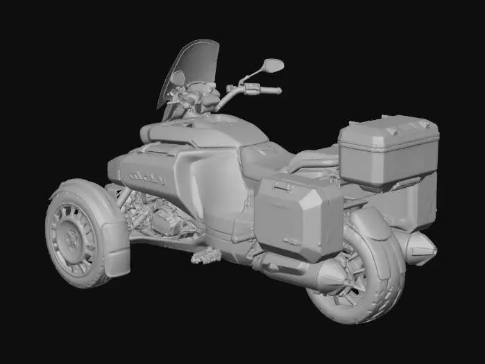 3D model for Can-Am Spyder Canyon Redrock Trike