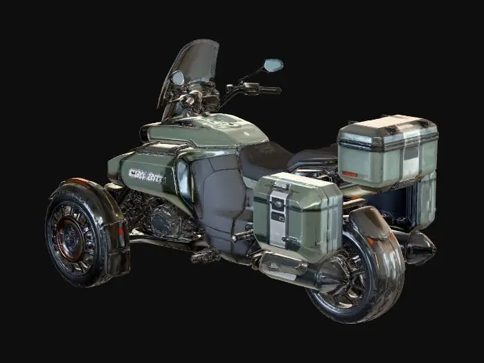 3D model for Can-Am Spyder Canyon Redrock Trike