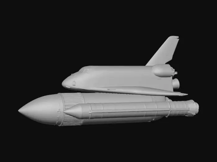 3D model for Challenger Space Shuttle