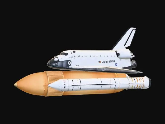 3D model for Challenger Space Shuttle