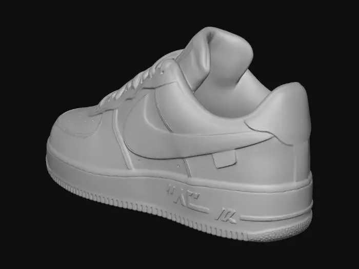 3D model for Louis Vuitton Nike Air Force 1 Sneaker
