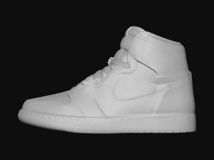 3D model for Nike Air Jordan 1 Retro High Light Smoke Grey