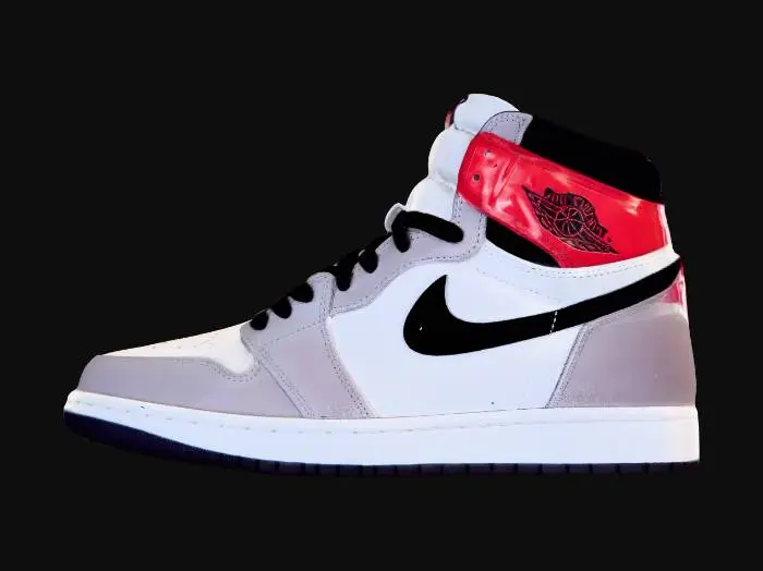 3D model for Nike Air Jordan 1 Retro High Light Smoke Grey