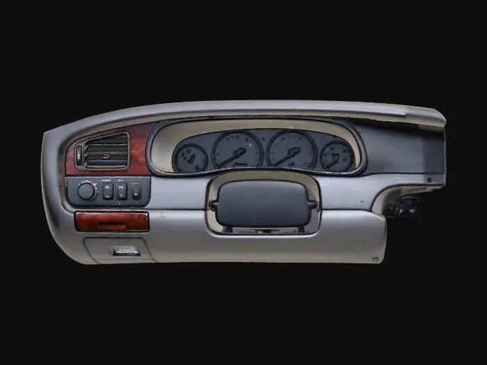 3D model for 90s Sedan Interior Driver Dash
