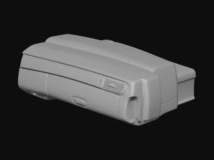 3D model for 90s Sedan Interior Passenger Dash