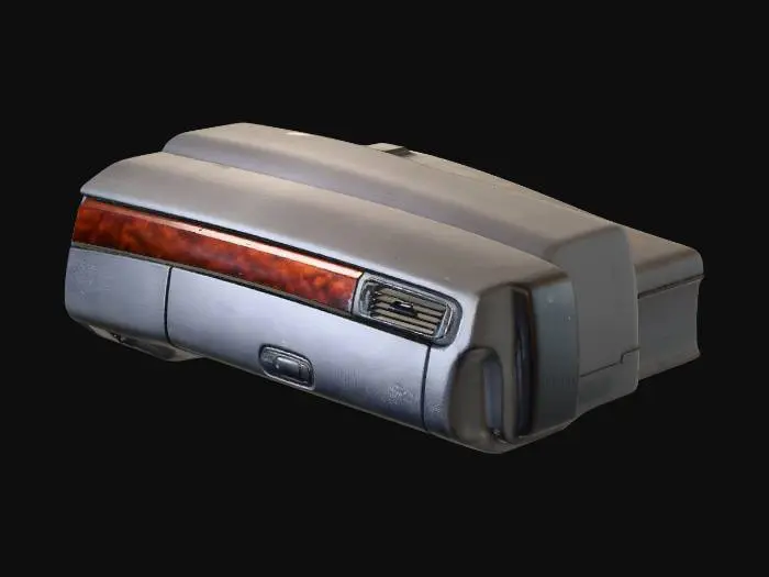 3D model for 90s Sedan Interior Passenger Dash