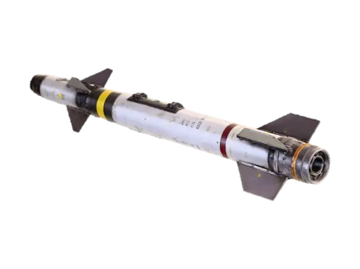 AIM-9X Sidewinder Missile - Edge 3D model, vytvořený pomocí AI