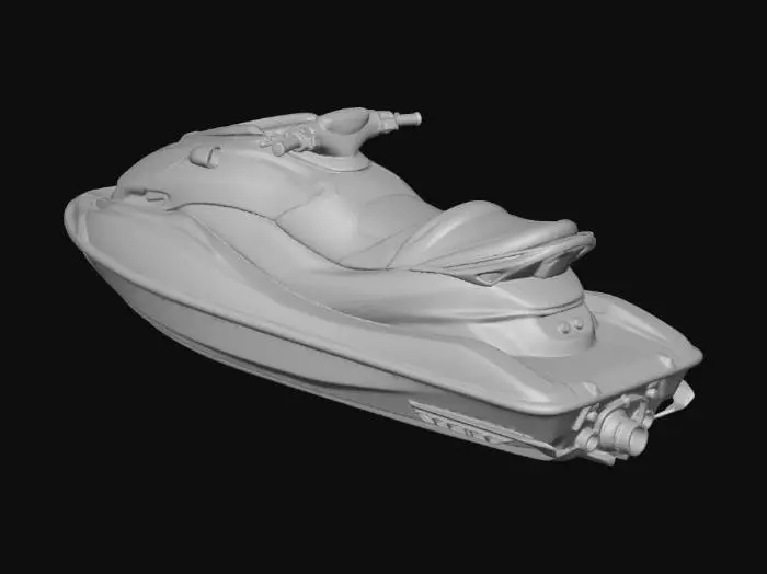 3D model for Kawasaki ZR-X Neon Racer