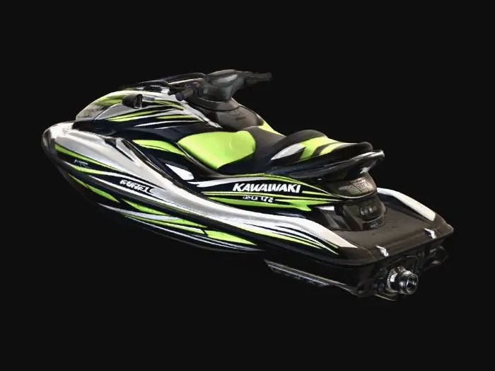 3D model for Kawasaki ZR-X Neon Racer
