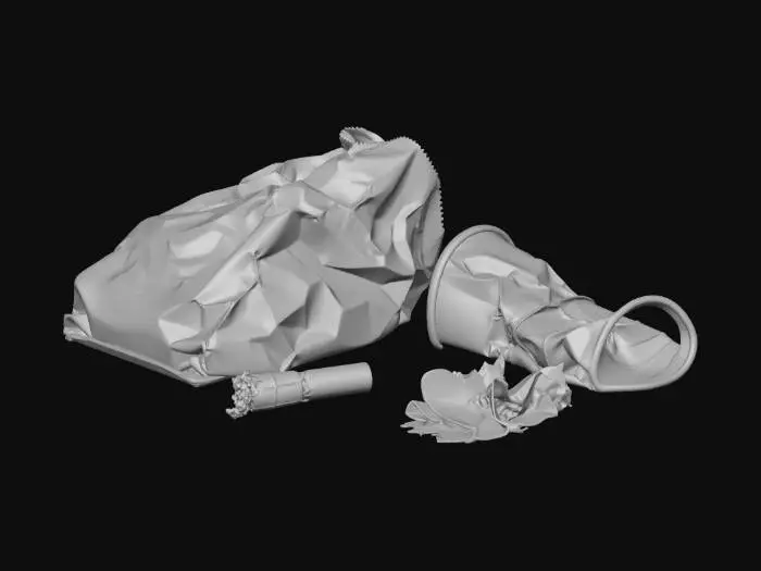 3D model for Fast Food Fallout