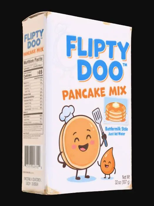 3D model for Pancake Delight Box