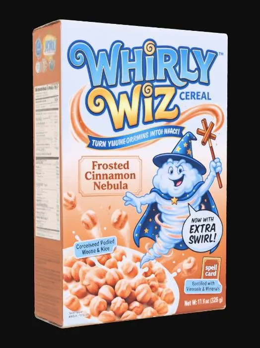 3D model for Whirly Wiz Cinnamon Cereal