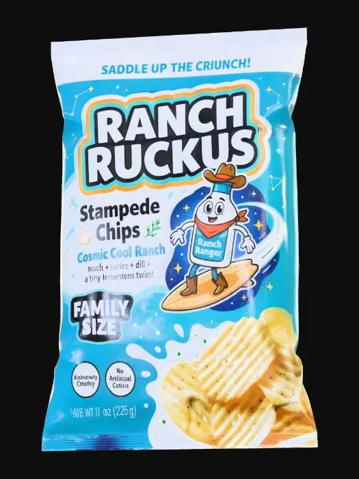 3D model for Ranch Ruckus Stampede Chips