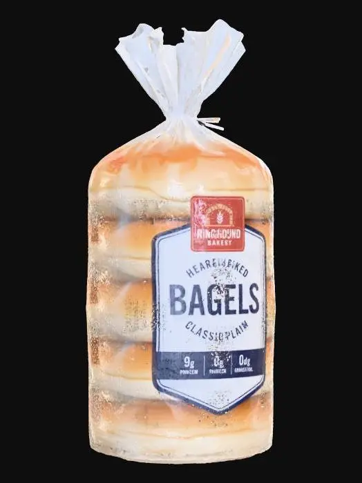 3D model for Bagels 5 pack