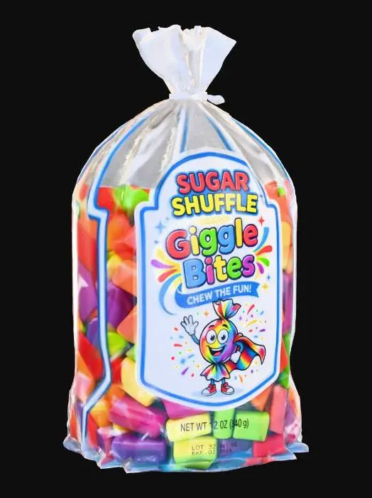 3D model for Giggle Bites Candy Bag