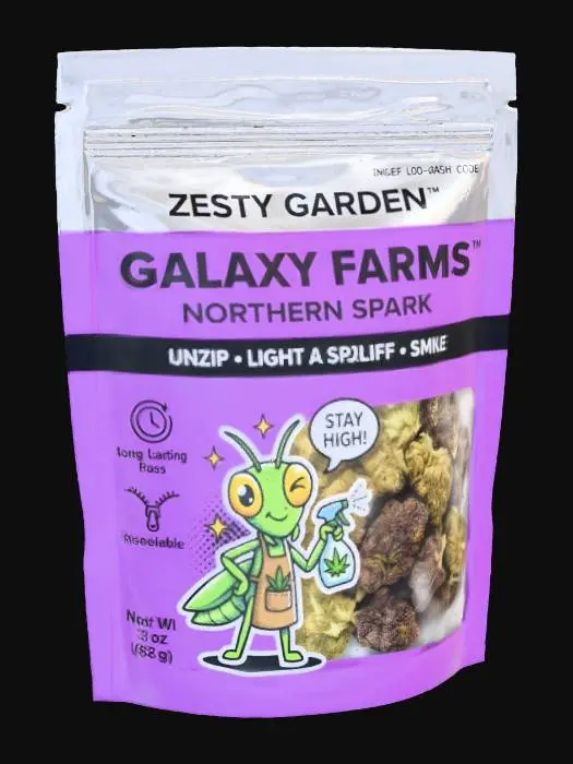 3D model for Cannabis Northern Spark Packet