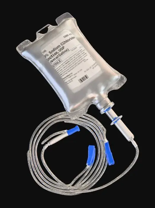 3D model for IV Drip Setup