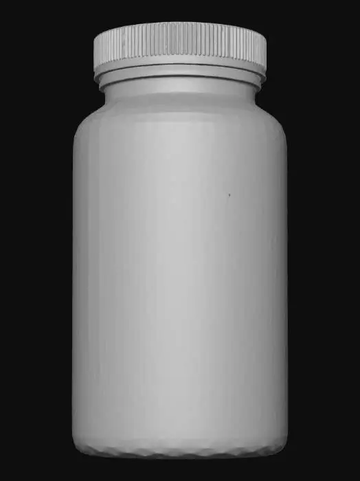 3D model for Ibuprofen Bottle Illustration