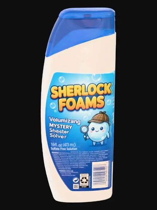 3D model for Sherlock Foams Shampoo