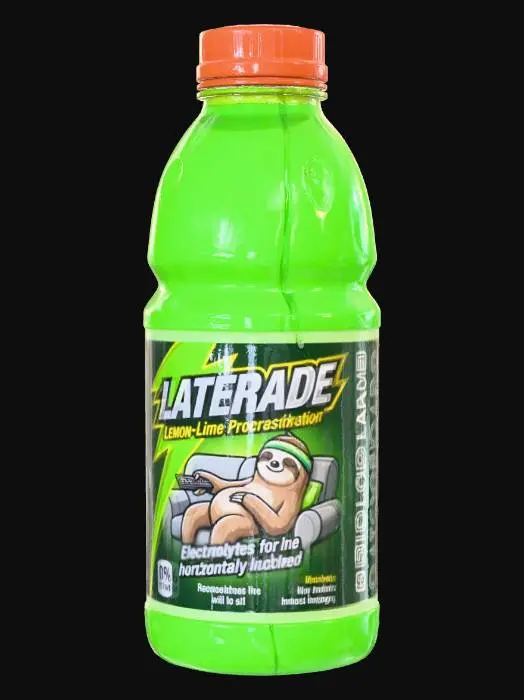 3D model for Laterade Lemon-Lime Drink