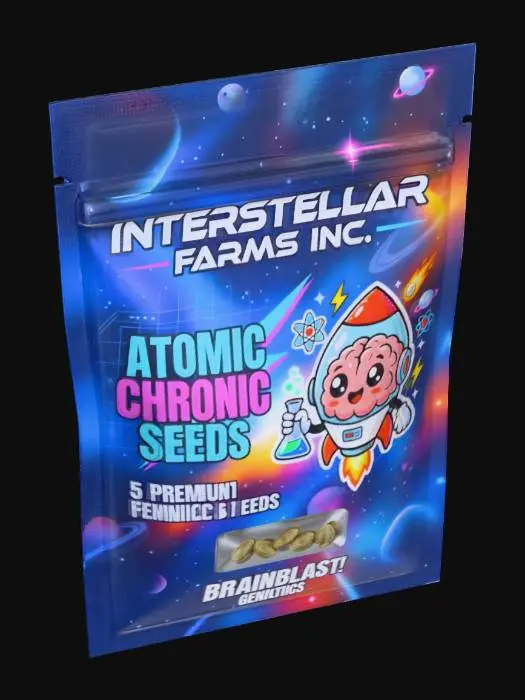 3D model for Interstellar Seed Pack Design