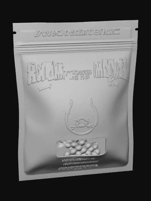 3D model for Blazin' Fire Kush Package