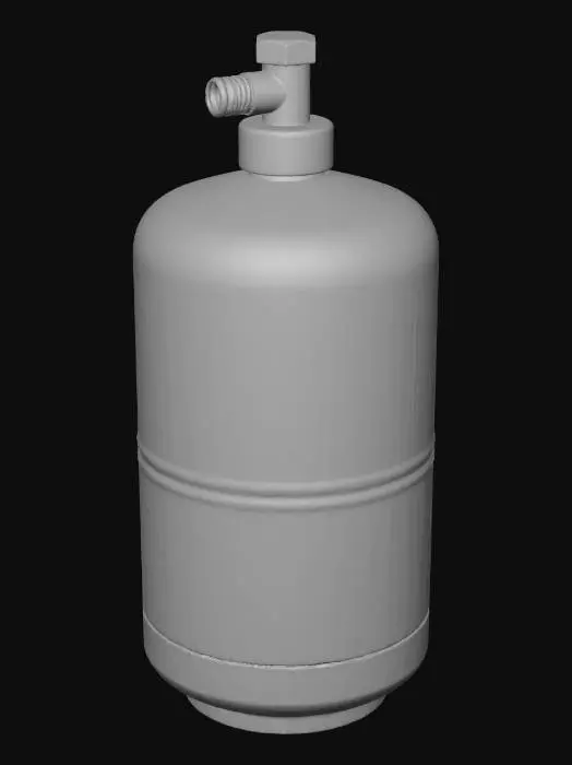 3D model for Moleman Propane Tank