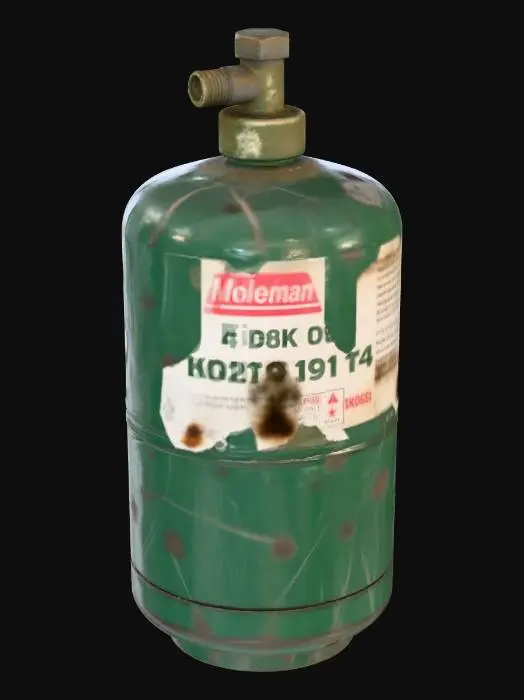 3D model for Moleman Propane Tank