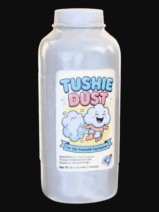 3D model for Tushie Dust Bottle